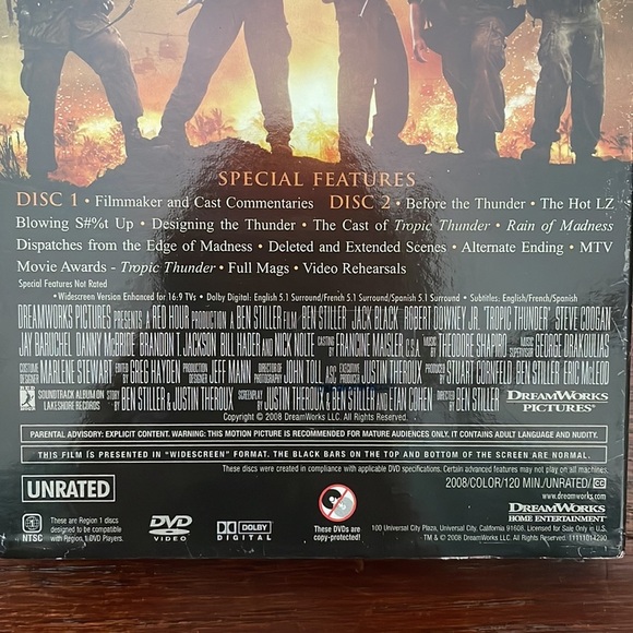 Tropic Thunder DVD 2-Disc Director’s Cut - Picture 6 of 10
